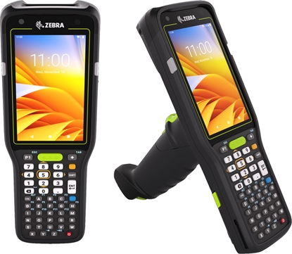 Picture of Terminal danych Zebra MC34 / Gun / LAN / WiFi 6E / BT / Android GMS / NFC / 2D SE58 / 6GB RAM/128GB UFS / 4.0'' / kamera 5 MP+13 MP / 38 klawiszy / 7000 mAh