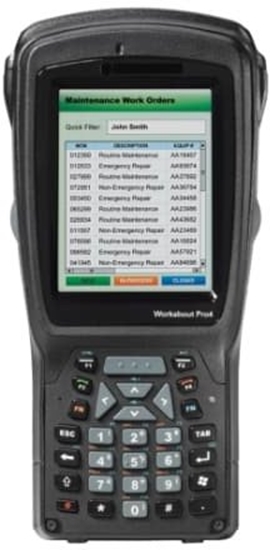 Picture of Terminal Psion Workabout Pro4, 1D Laser, GUN, Windows CE 6.0, English, WLAN 802.11 a/b/g/n, BT, Akumulator (4400 mAh)