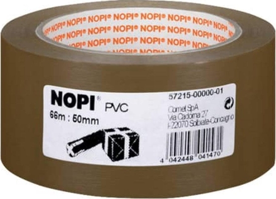 Picture of Tesa tesa NOPI Pack PVC geprägt 66m 50mm braun