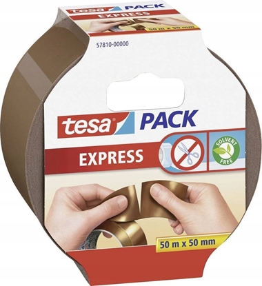 Picture of Tesa tesapack Express 50m 50mm braun -Packband-