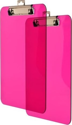 Picture of Tetis Deska z metalowym klipem A4 róowa (BD641-R)
