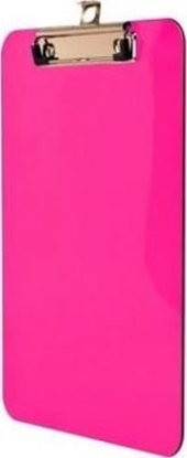 Picture of Tetis Deska z metalowym klipem A5, róowa