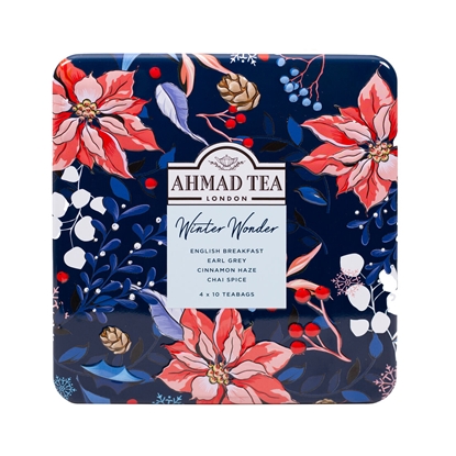 Изображение Tēja AHMAD TEA Winter Wonder Selection, 40 tējas maisiņi, metāla kastīte