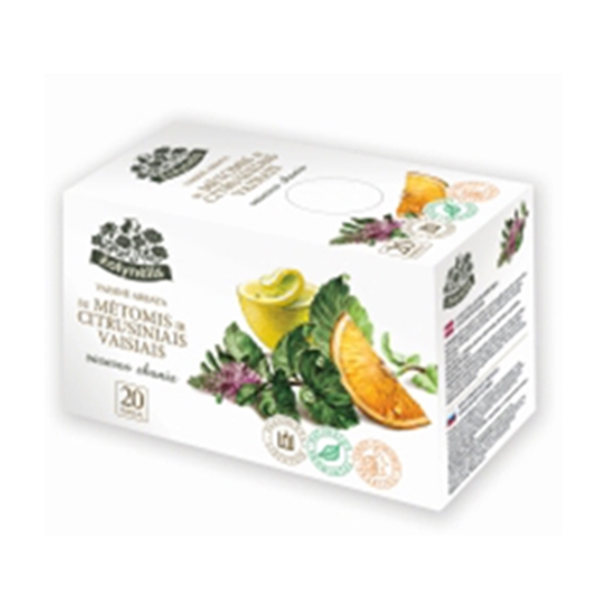 Изображение Tēja ŽOLYNĖLIS augļu tēja "Summer Taste" ar āboliem un dzērvenēm, 50 g (2,5 g x 20 gab.)