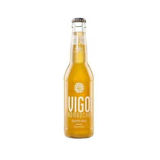 Picture of Tējas dzēriens atsvaidzinošs VIGO Kombucha, Original, gāzēts, 0.33l