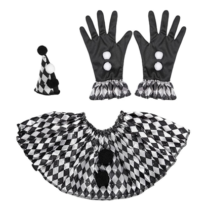 Picture of Tērps Arlekīns (cepure, apkakle, cimdi)