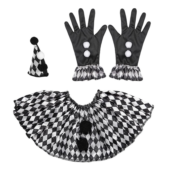 Picture of Tērps Arlekīns (cepure, apkakle, cimdi)