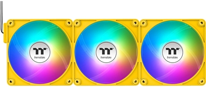 Picture of Thermaltake CT140 EX Reverse Fan Bumblebee 3 Pack ARGB Sync