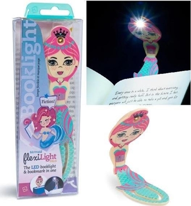 Picture of Thinking Gifts Flexilight Pals Mermaid Teal - Lampka do ksiki