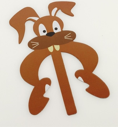 Picture of Thinking Gifts Zakadka metalowa do ksiki - królik