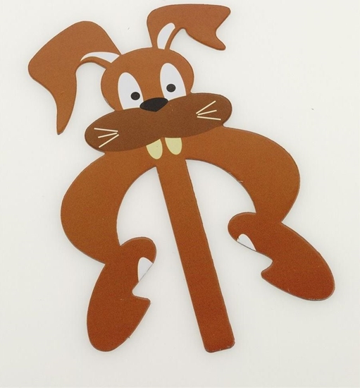 Изображение Thinking Gifts Zakadka metalowa do ksiki - królik