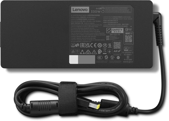 Picture of ThinkStation Slim 330W AC Adapter (Slim tip)-EU 4X21U34353