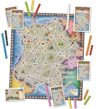 Attēls no Ticket to Ride Map Collection #6 France & Old West