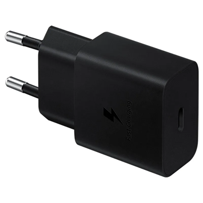 Изображение Tikla lādētājs Samsung 15W PD USB-C Melns