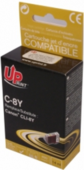 Изображение Tintes kārtridžs UPrint Canon CLI-8Y Yellow
