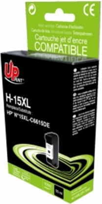 Изображение Tintes kārtridžs UPrint HP 15 Black