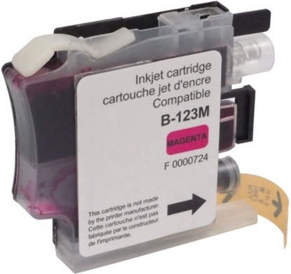 Picture of Tintes krtrids UPrint Brother LC123M125XLM Magenta