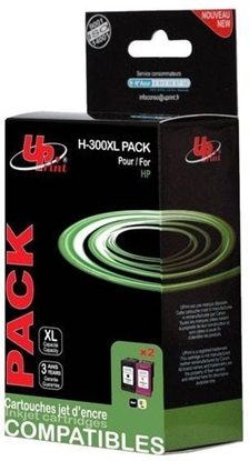 Attēls no Tintes krtrids UPrint HP 300XL Multipaka H-300XL-PACK-UP