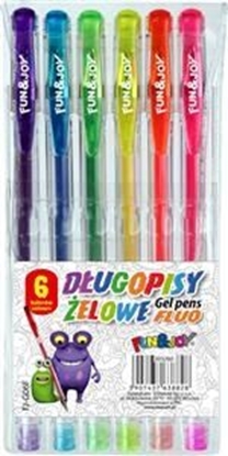 Attēls no Titanum Dugopis elowy Fluo 6 kolorów (FJ-G06F)