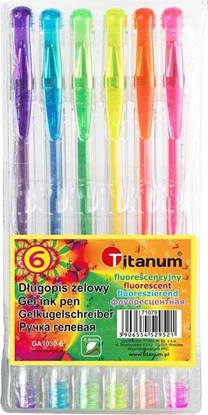 Attēls no Titanum Dugopisy elowe fluorescencyjne 6szt.