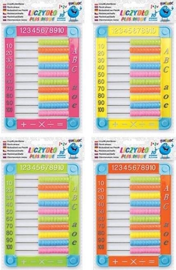 Picture of Titanum Liczydo plastikowe 10-rzdowe Fun&Joy mix