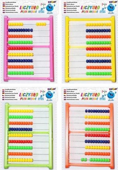 Picture of Titanum Liczydo plastikowe 9-rzdowe Fun&Joy mix