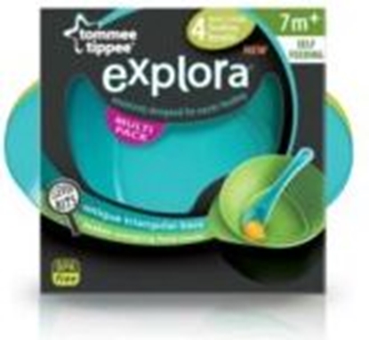 Picture of Tommee Tippee MISECZKA Z TRÓKTN PODSTAW 4SZT.