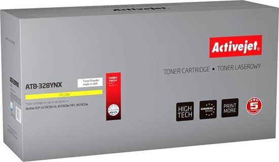 Picture of Toner Activejet ATB-328YNX Yellow Zamiennik TN-328 (ATB-325YNX)