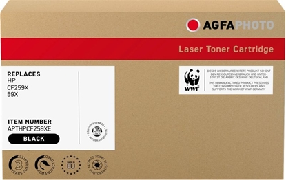Attēls no Toner AgfaPhoto Black Zamiennik 59A (TONER BLACK, RPL. CF259A 59A)