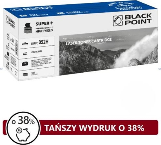 Picture of Toner Black Point LBPPC052H Black Zamiennik CRG-052 (BLC052BHBW)