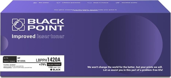 Изображение Toner Black Point Toner Black Point LBPPH1420A zamiennik HP 142A W1420A black