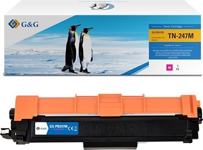 Picture of Toner G&G G&G kompatybilny toner z Brother TN247M, NT-PB247M, magenta, 2300s
