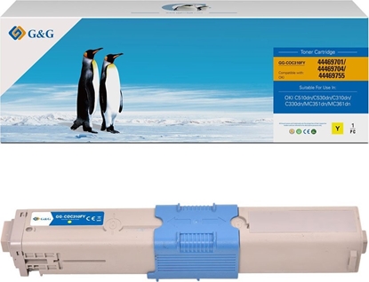 Picture of Toner G&G G&G kompatybilny toner z OKI 44469704, NT-CO310Y, yellow, 2000s
