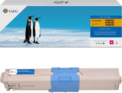 Picture of Toner G&G G&G kompatybilny toner z OKI 44469705, NT-CO310M, magenta, 2000s