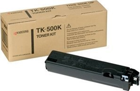 Изображение Toner Kyocera KYOCERA ORYGINALNY TONER TK500K, BLACK, 8000S, 370PD0KW, KYOCERA FS-C5016N, O
