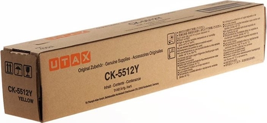 Picture of Utax Toner CK-5512Y CK5512Y Yellow Gelb (1T02R6AUT0)