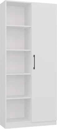 Attēls no Topeshop Duy rega póotwarty, 10 póek, 80x30x182 cm, biay