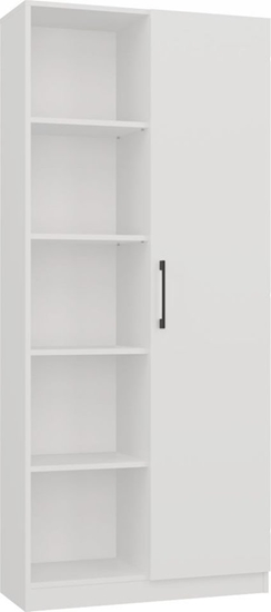 Picture of Topeshop Duy rega póotwarty, 10 póek, 80x30x182 cm, biay