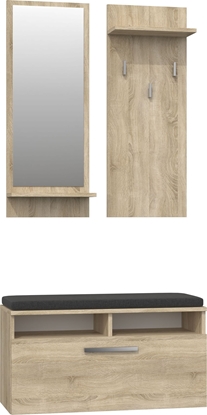 Attēls no Topeshop GARDEROBA RIVA - SONOMA