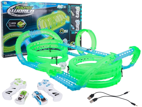 Изображение Tor Wycigowy wieccy w Ciemnoci 83el.