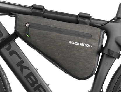 Изображение Torba rowerowa mocowane na ram 5l AS-017 - ciemnozielona Torba rowerowa mocowane na ram 5l AS-017 - ciemnozielona