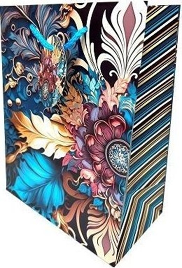 Изображение Torebka ozdobna matowa 18x23x10cm vintage GB23127