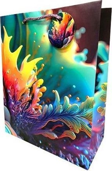 Изображение Torebka ozdobna matowa 26x32x12cm kolory GB23144