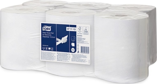 Picture of Tork Håndklæderulle Tork Advanced H12 2-lag 19.5 cm x143 m Hvid,6 rl/krt