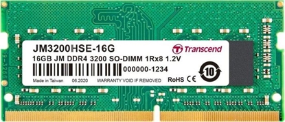 Picture of TRANSCEND JM 16GB DDR4 3200Mhz SO-DIMM