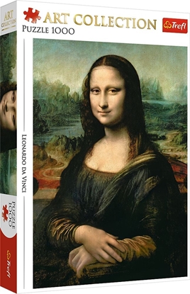 Attēls no Trefl Puzzle 1000 el. Art Collection Mona Lisa (10542 TR)