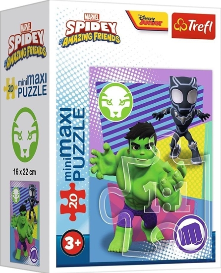 Изображение Trefl Puzzle 20 miniMaxi-Niesamowity Spidey 4 TREFL
