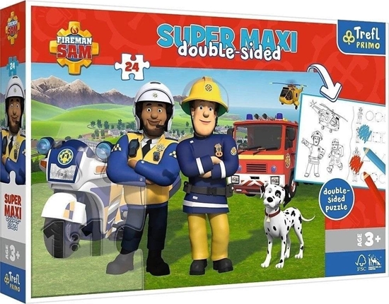 Picture of Trefl PUZZLE 24EL TREFL SUPER MAXI POMOCNA DRUZYNA SAM