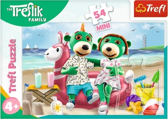 Изображение Trefl Puzzle 54 mini Wesoy wiat Treflików 3 TREFL