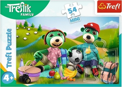Изображение Trefl Puzzle 54 mini Wesoy wiat Treflików 4 TREFL